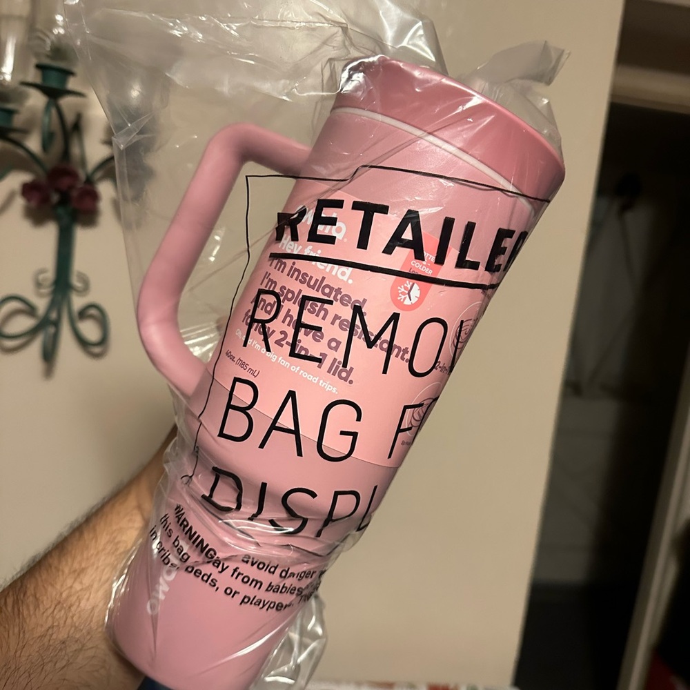 Owala Rosy Dreams 40oz Tumbler Whole Foods Exclusive BRAND NEW!!!